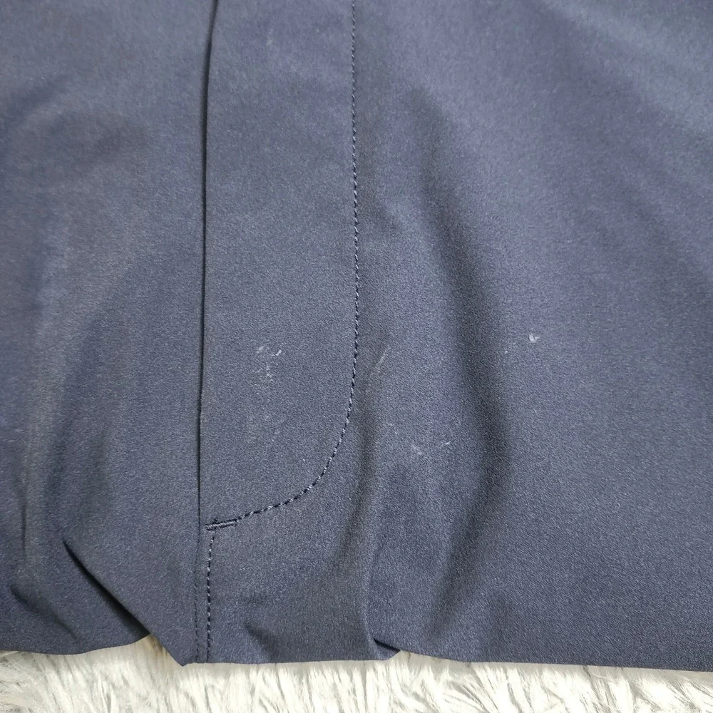J Crew Flex Chino Pants Mens 34x34 Lightweight Straight Fit Navy Blue W34 L34 J.